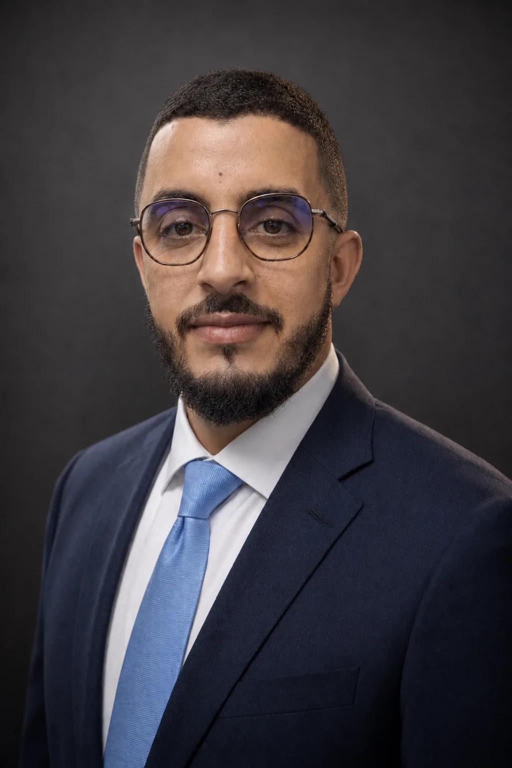 Portrait de Salah Eddine El Harfi